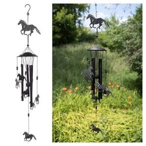 OUTDOOR Decorations Garden Decor - Horses Wild